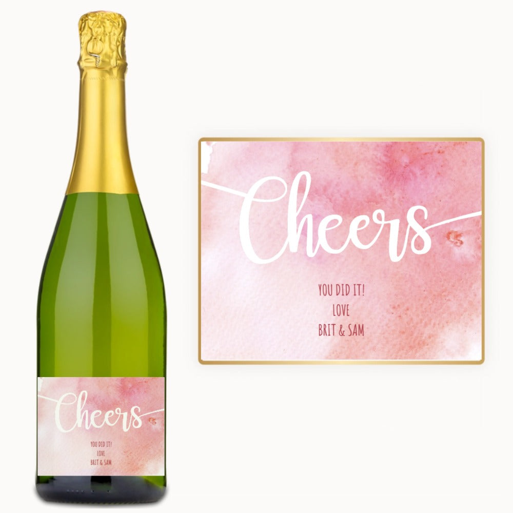 Pink Cheers Celebration – Custom Label Wine
