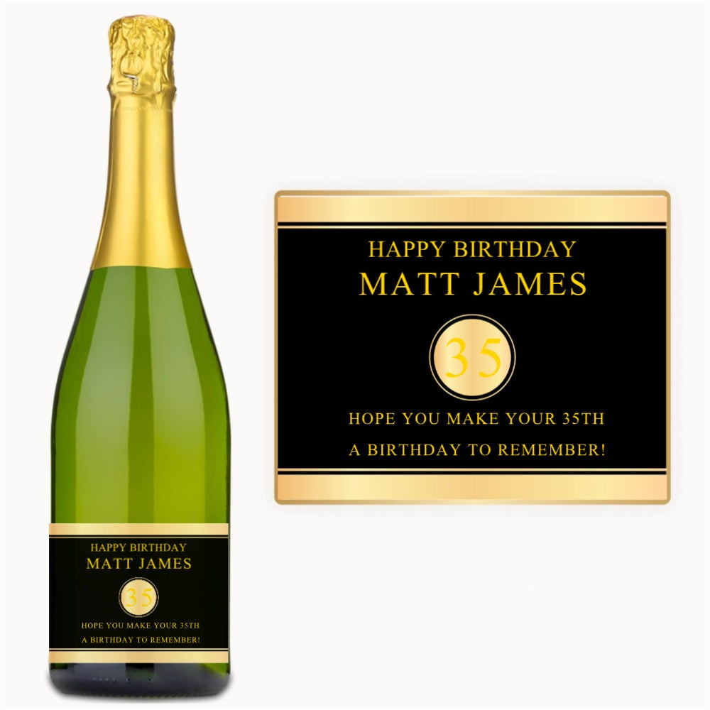 Golden Milestone – Custom Label Wine