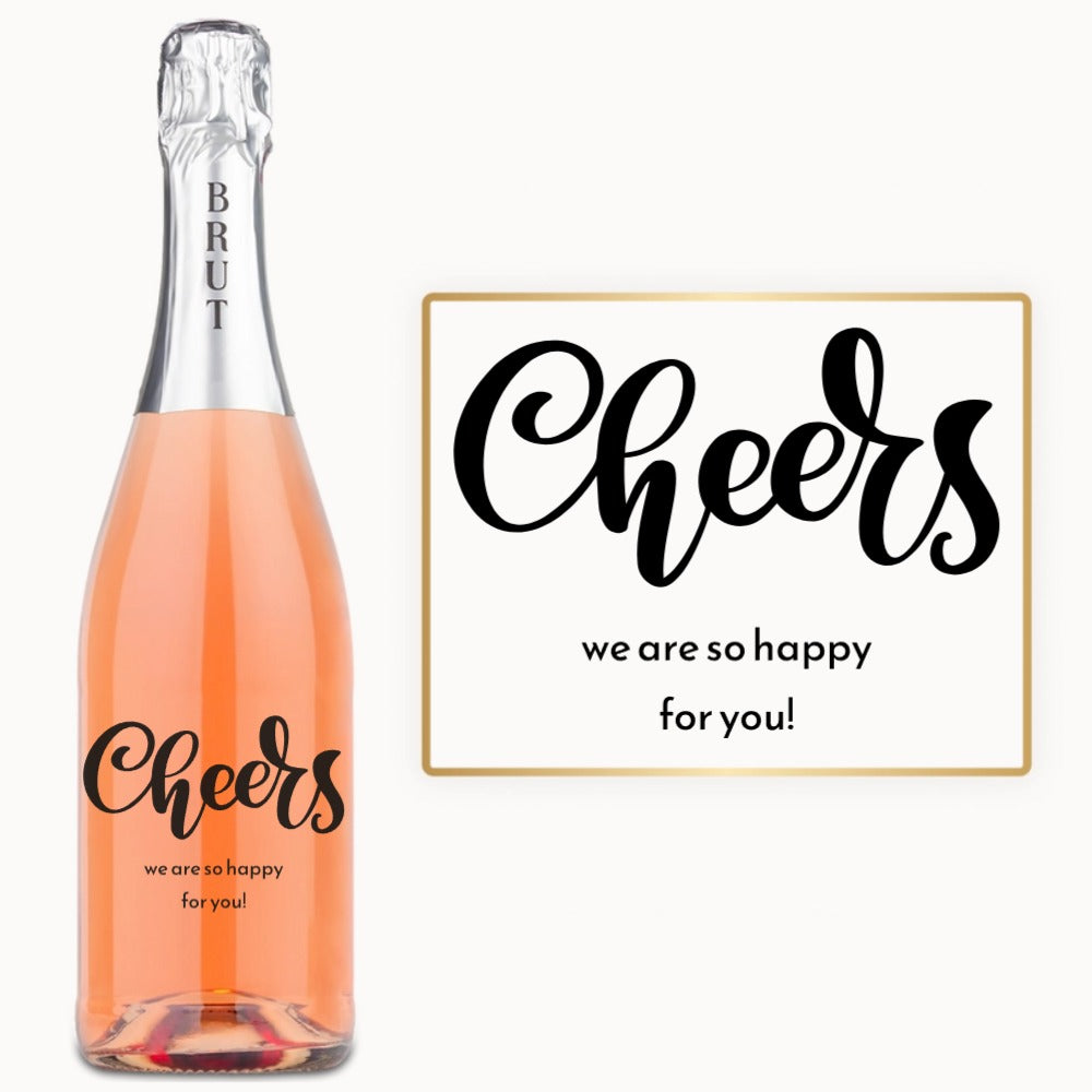 Cheers to You – Custom Engraved Wine