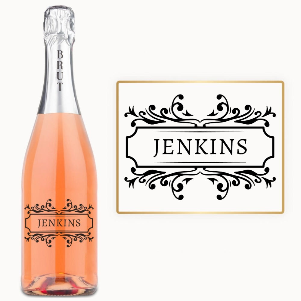 Classic Nameplate – Engraved Wine