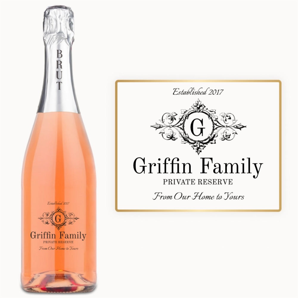 Heritage Monogram – Custom Engraved Wine