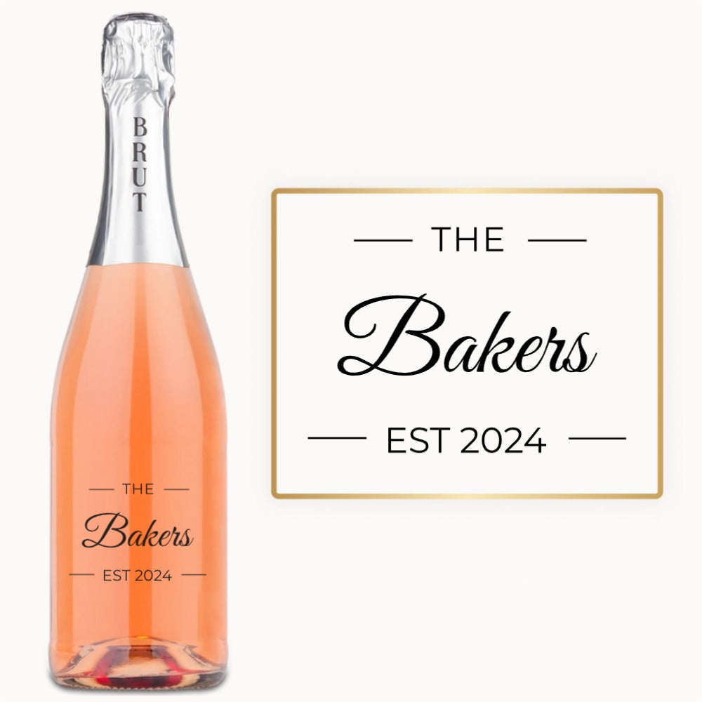 Family Estate – Custom Engraved Wine