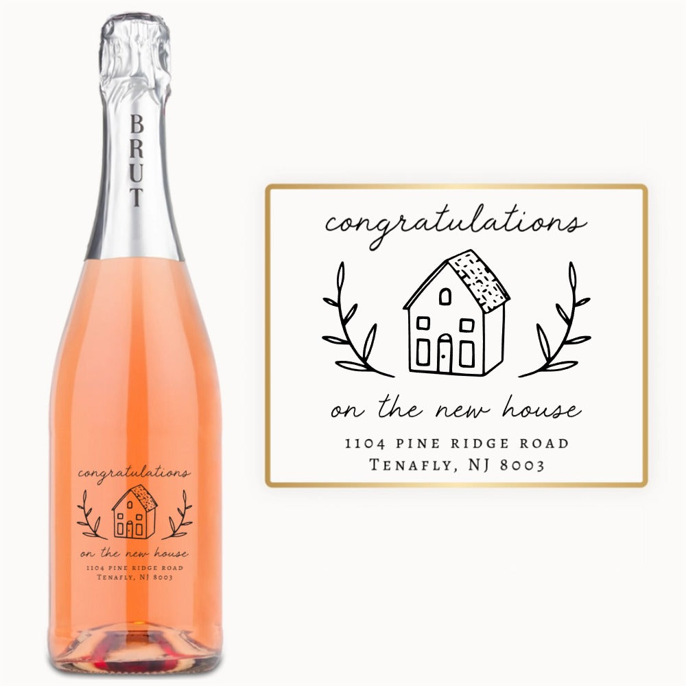 Welcome Home Estate – Custom Engraved Wine