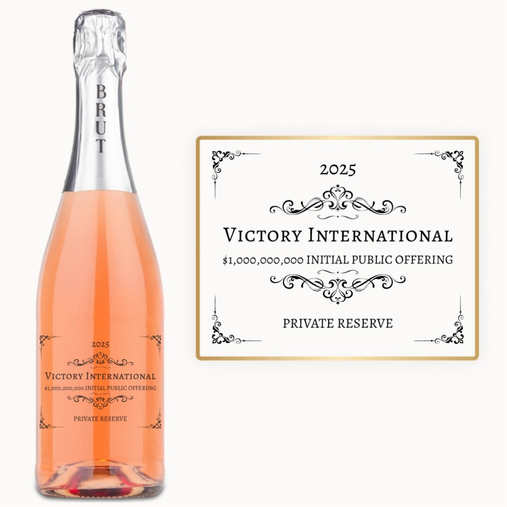 Executive Achievement – Engraved Corporate Wine