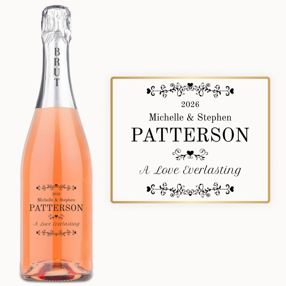 Heart Vines – Custom Engraved Wine