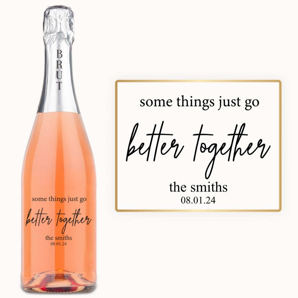 Better Together – Custom Engraved Wine