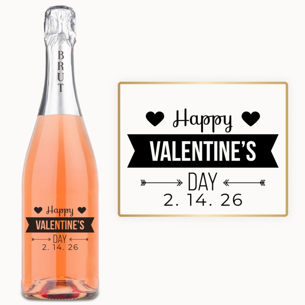 Happy Valentine’s Day – Custom Engraved Wine