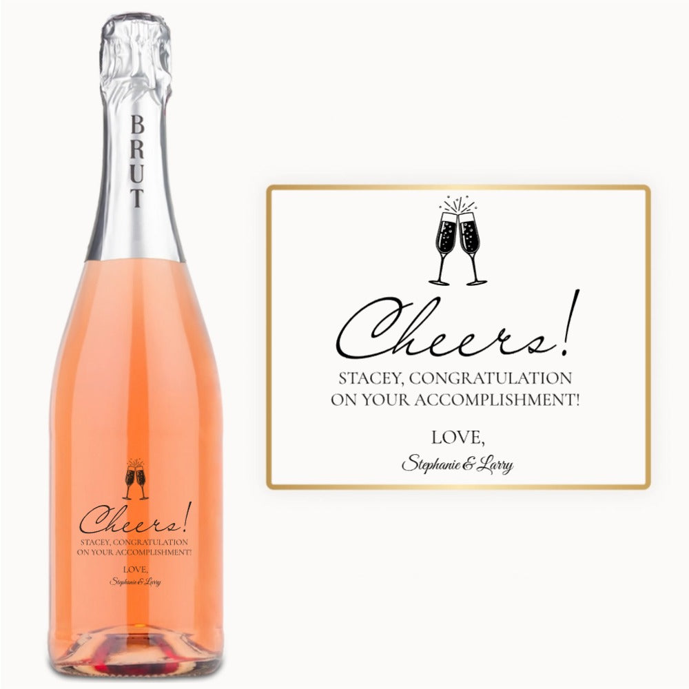 Celebration Cheers – Custom Engraved Wine