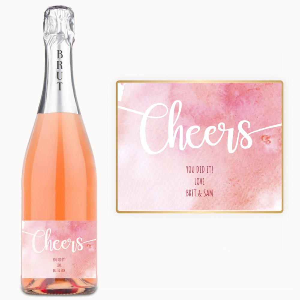 Pink Cheers Celebration – Custom Label Wine