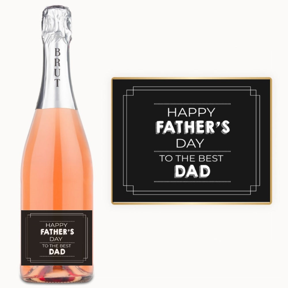 Best Dad Father’s Day – Custom Label Wine