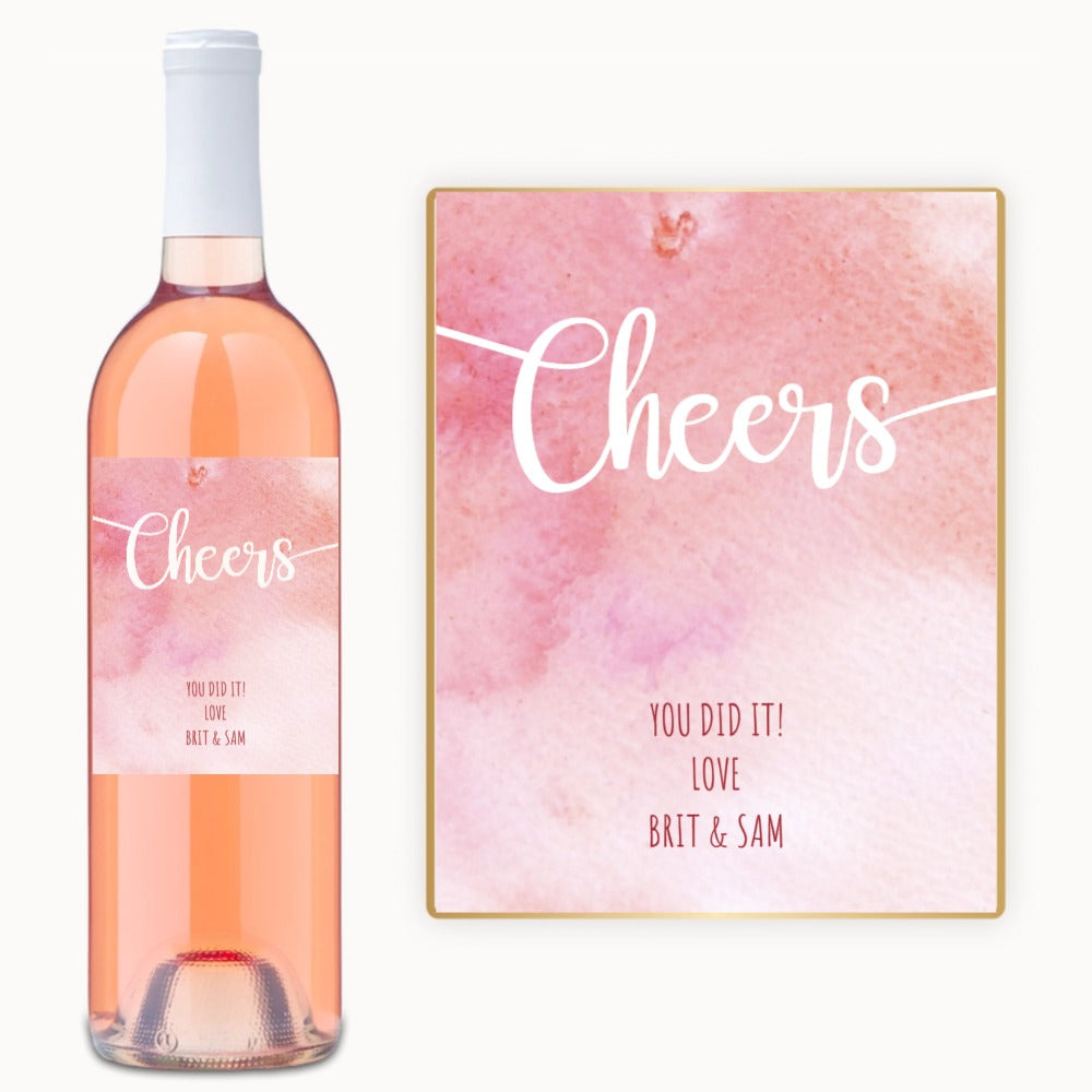Pink Cheers Celebration – Custom Label Wine