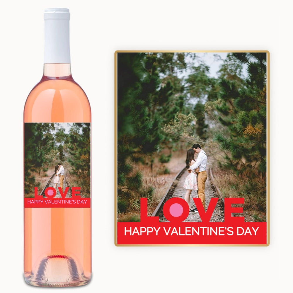 Love Photo – Custom Label Wine