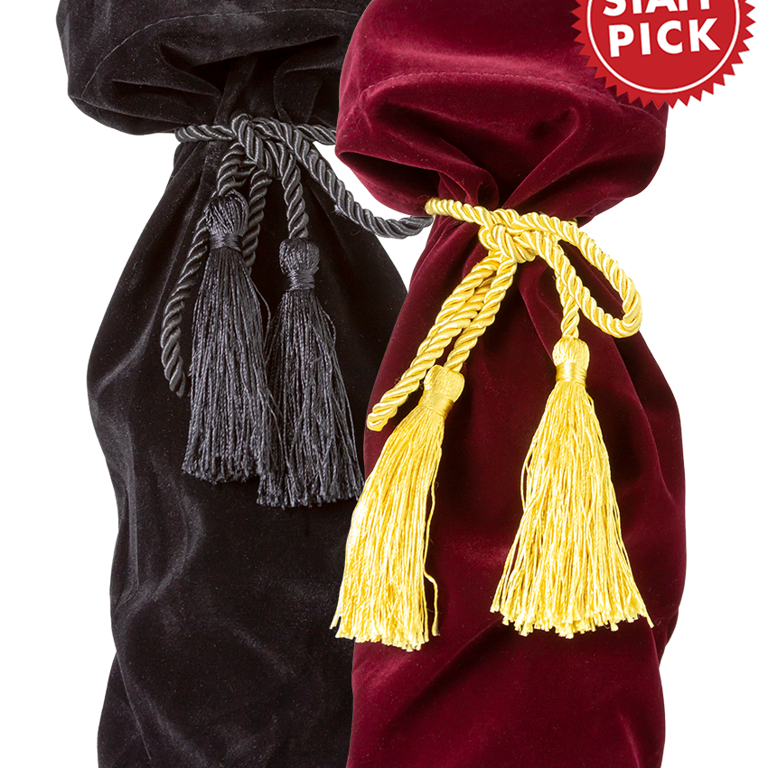 Velvet Wine Gift Bag