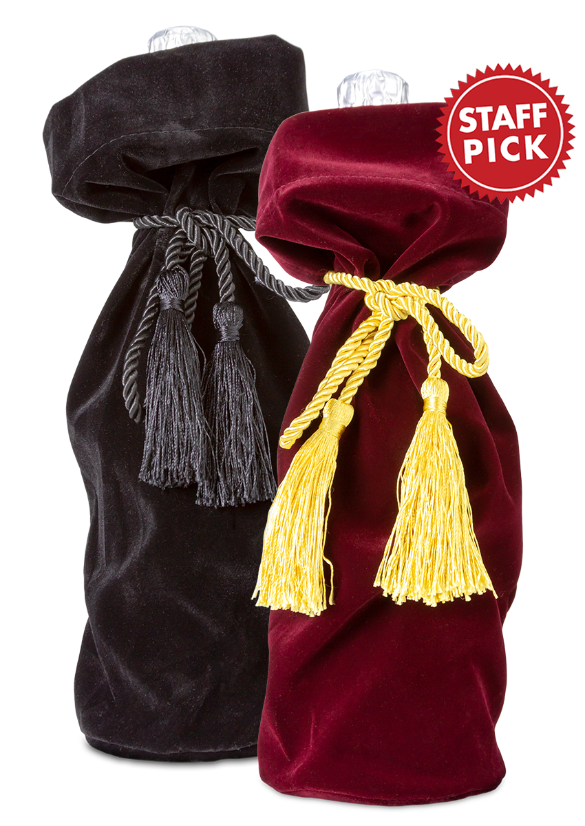Velvet Wine Gift Bag
