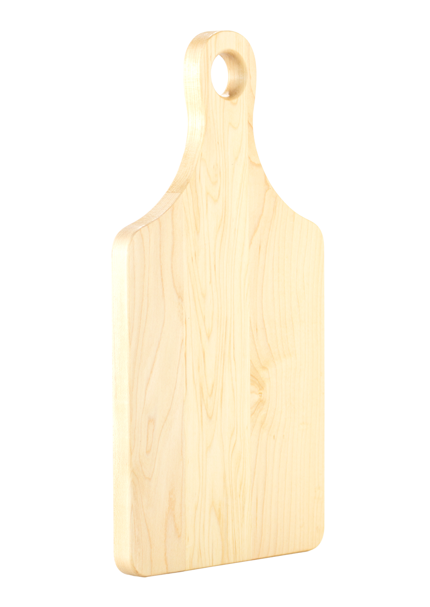 Custom Engraved Serving Board w/Handle - Maple
