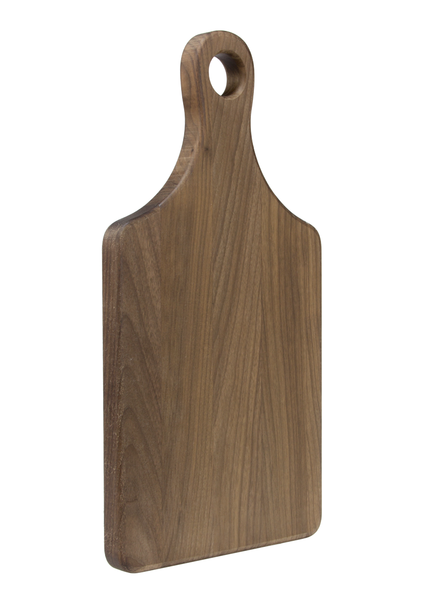 Custom Engraved Serving Board w/Handle - Walnut