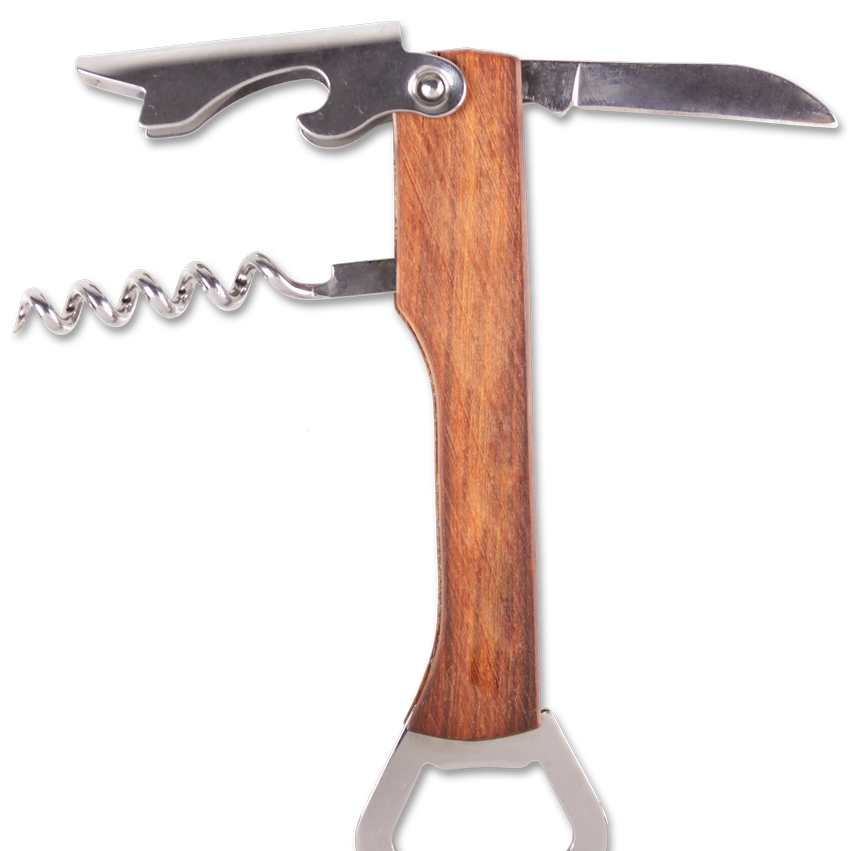 Rosewood Bottle Opener & Corkscrew