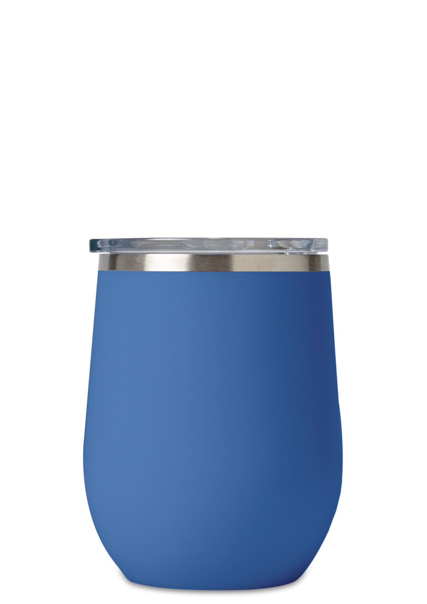 Custom Engraved 12 oz Insulated Stemless Wine Tumbler