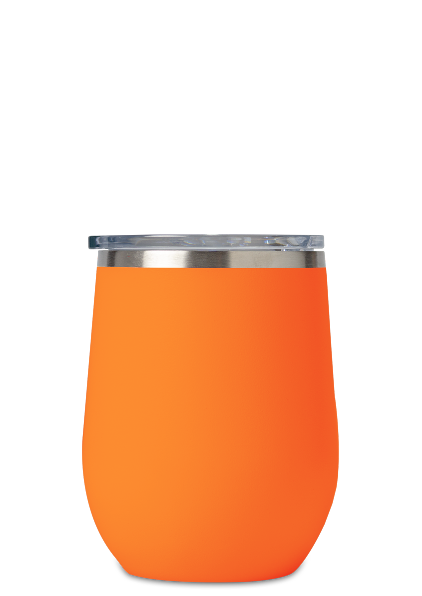 Custom Engraved 12 oz Insulated Stemless Wine Tumbler