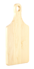 Personalwine Custom Engraved Serving Board w/Handle - Maple, displayed upright on a plain white background.
