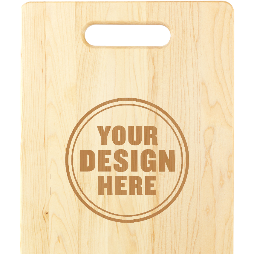 Custom Engraved Serving Board - Maple
