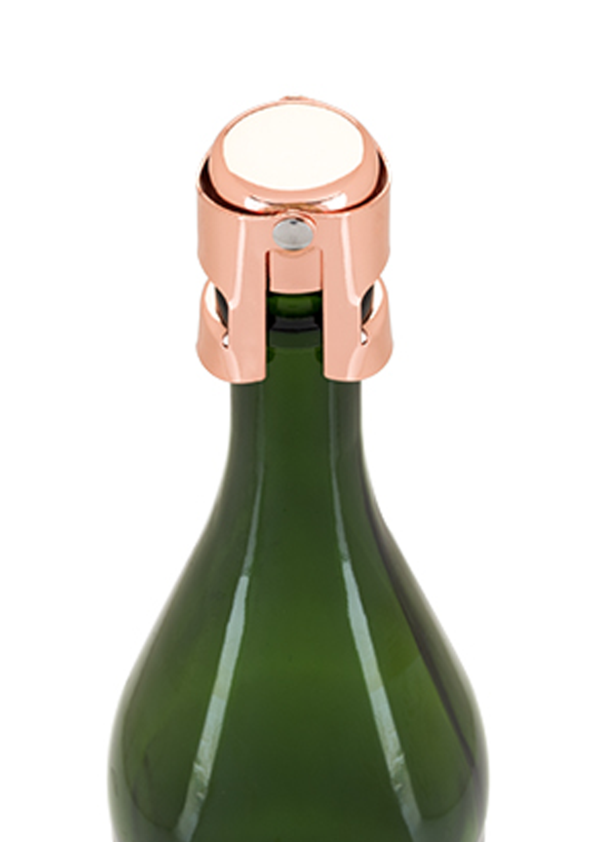 Rose Gold Champagne Bottle Stopper