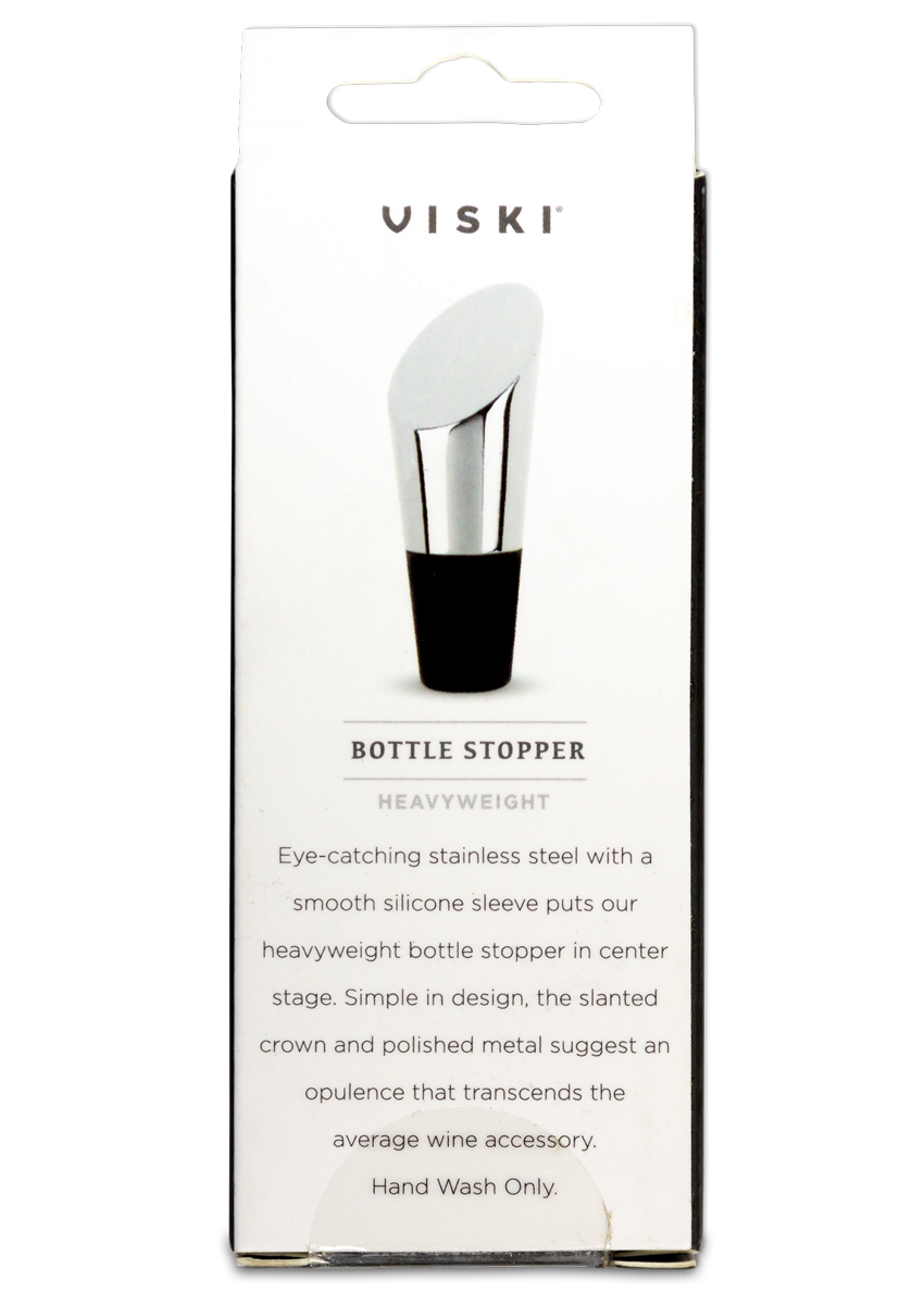 Stainless Heavyweight Bottle Stopper