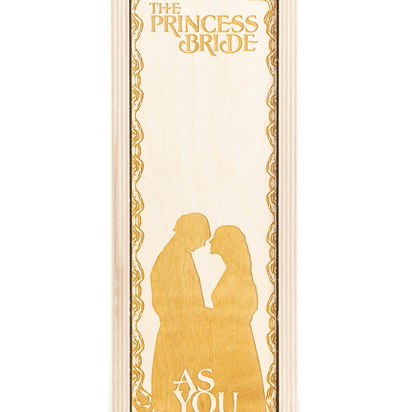 As You Wish Engraved Wine Box - Princess Bride 2020 Edition