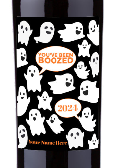 Custom Halloween Wine