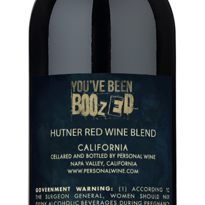 You've Been BOOzed! - Halloween Red Wine