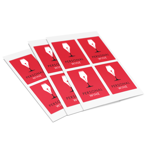 Bordeaux Wine Labels (Set of 12)