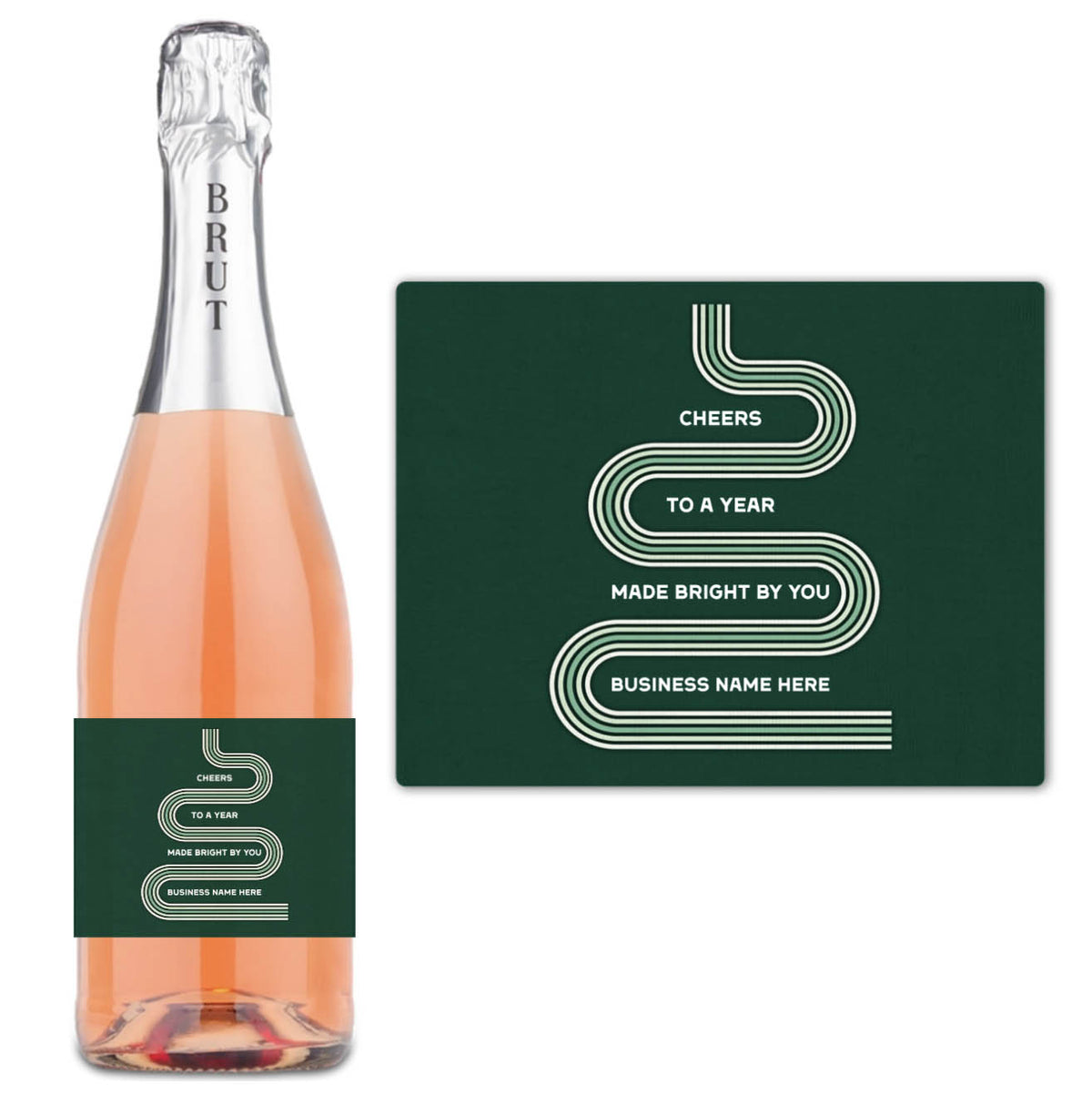 Made Bright By You - Custom Label Wine