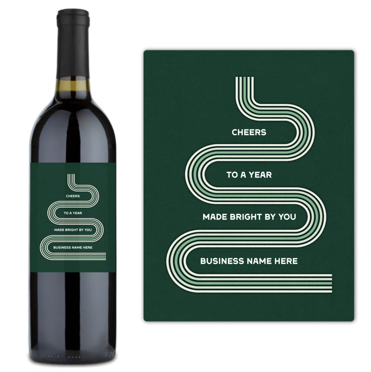 Made Bright By You - Custom Label Wine