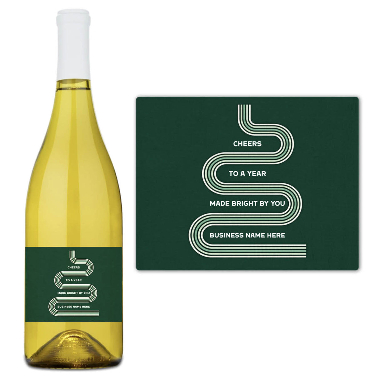 Made Bright By You - Custom Label Wine