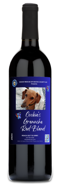 Doxie Rescue | Cookie's Grenache Red Blend