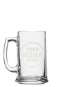 Custom Engraved Small Beer Mug 15oz