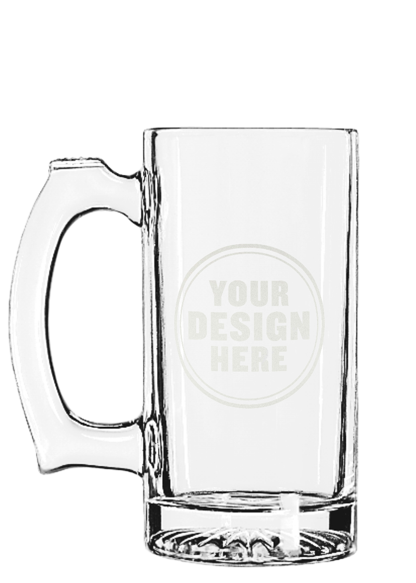 Custom Engraved Large Beer Mug 25oz