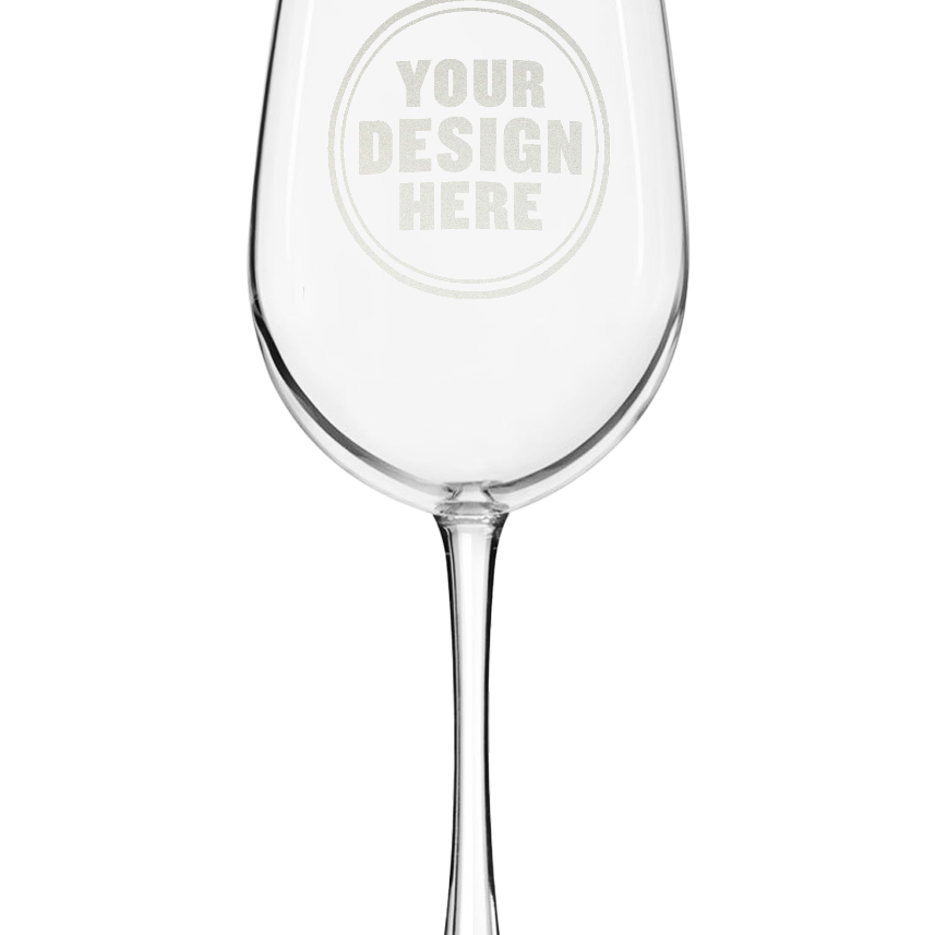 Custom Engraved Wine Glass