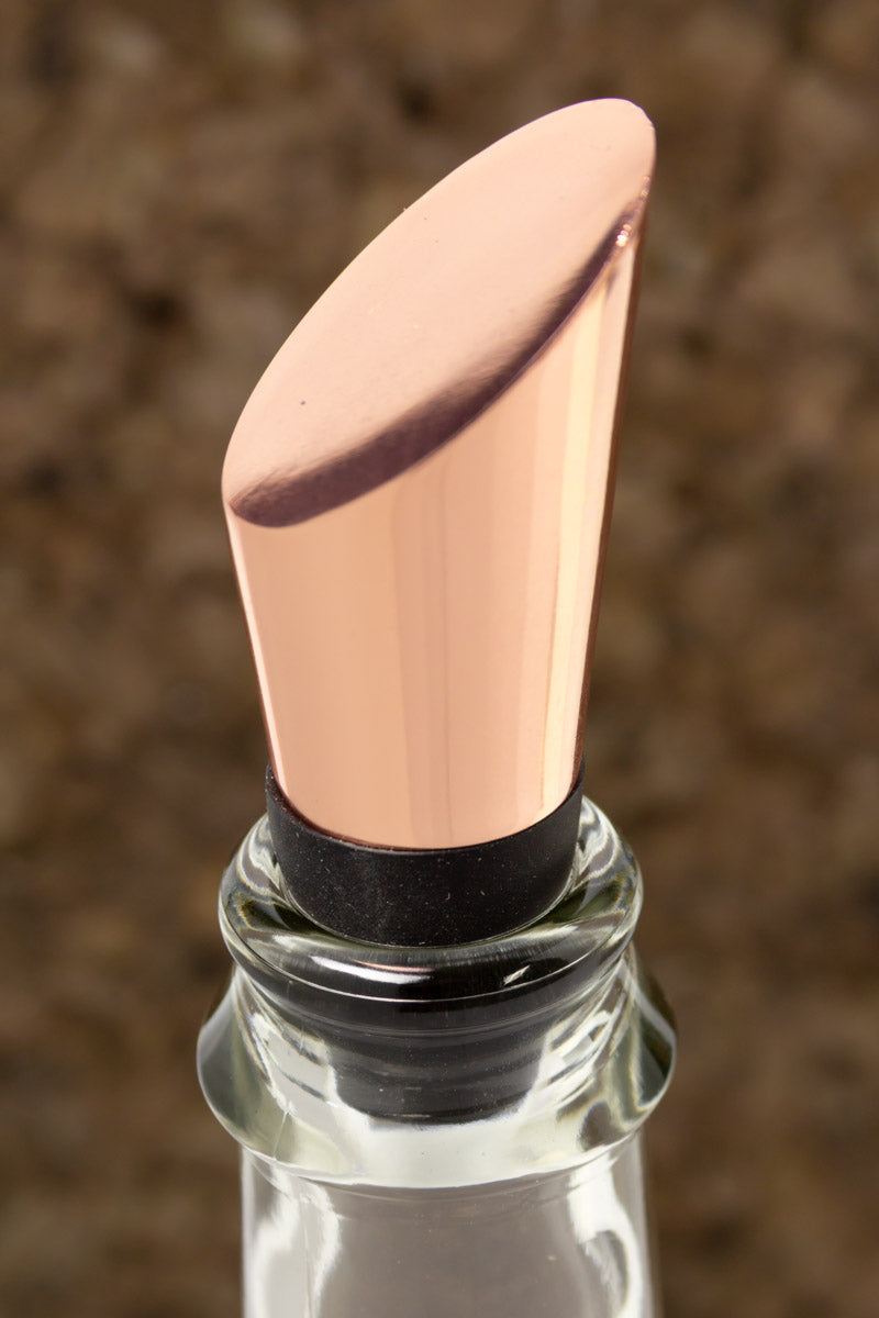 Rose Gold Heavyweight Bottle Stopper