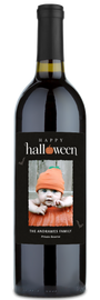 Happy Halloween Photo Label - Personalized Halloween Wine