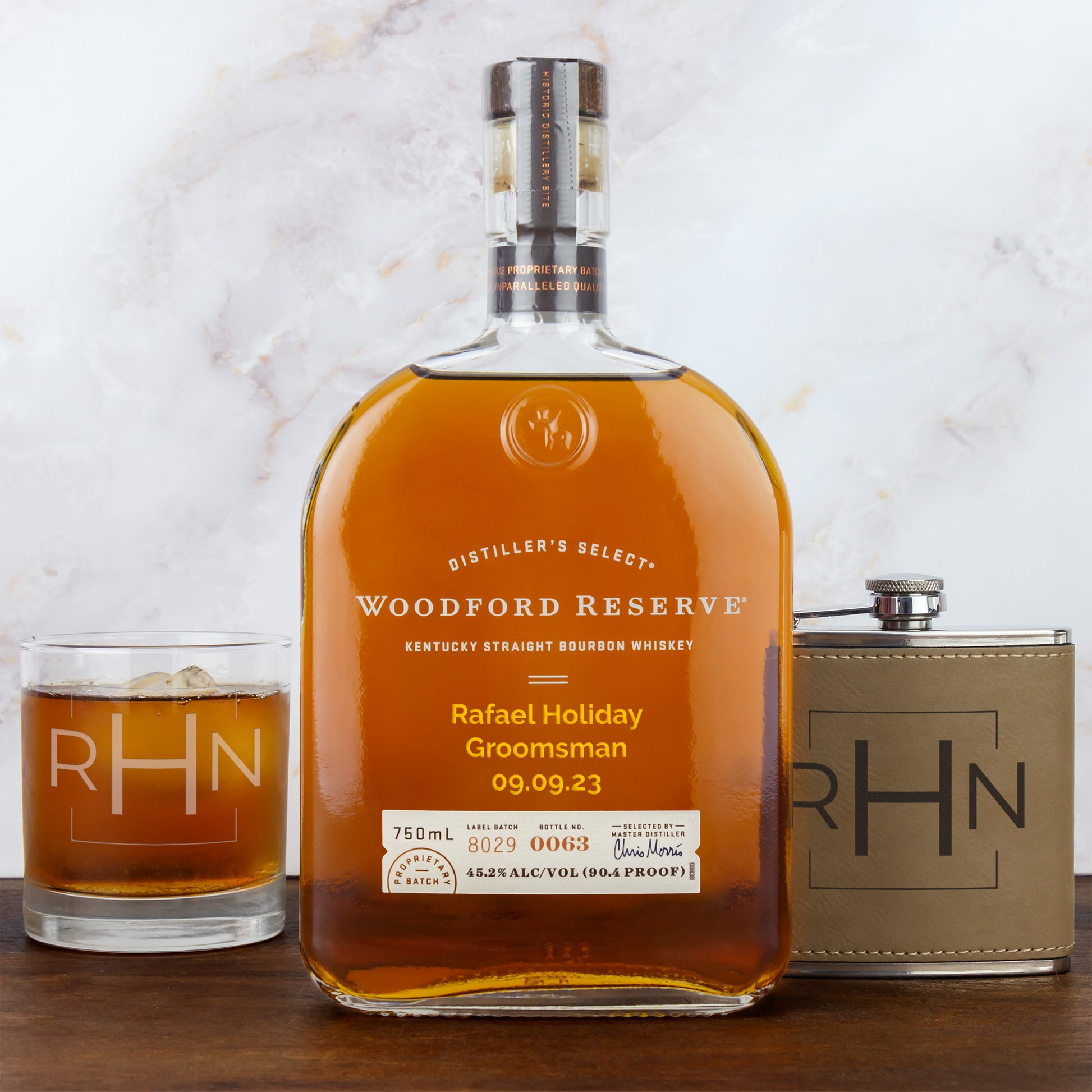 Custom Engraved Flask