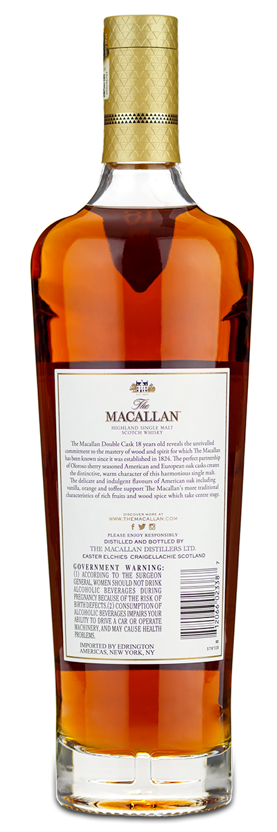 The Macallan 18 Year Double Cask Single Malt Scotch