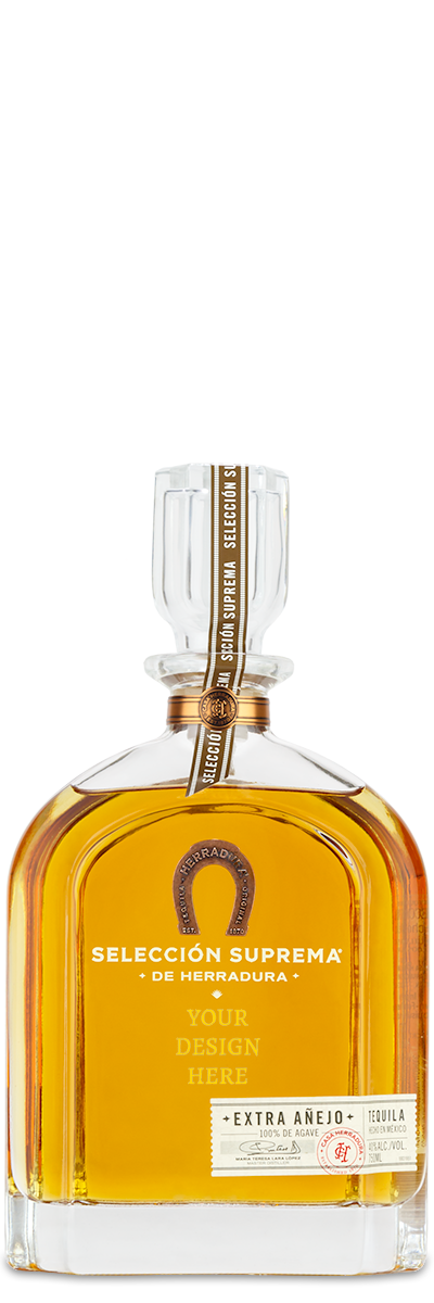Herradura Selección Suprema Extra Añejo Tequila - Engravable Herradura Selección Suprema Extra Añejo Tequila - Engravable