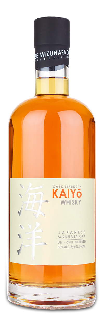 Kaiyo Japanese Mizunara Oak Cask Strength Whiskey - Engraved