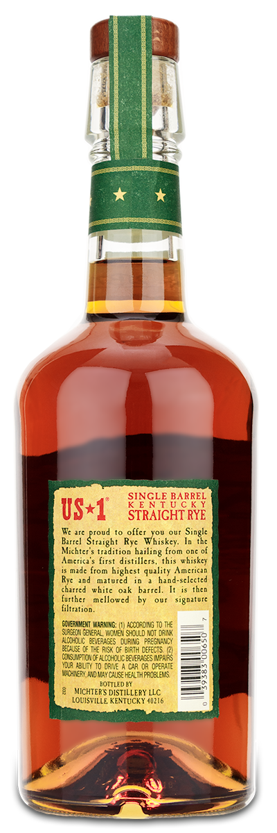 Michter's US1 Single Barrel Kentucky Straight Rye