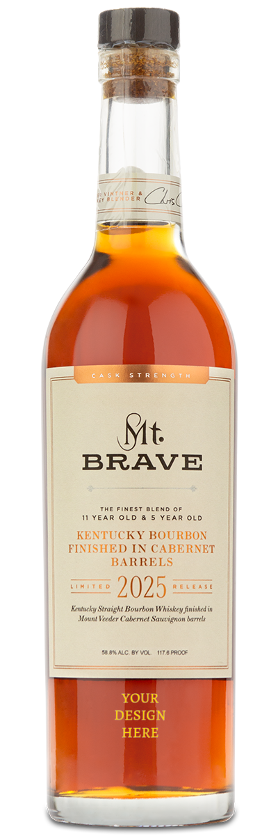 2025 Mt. Brave Cabernet Cask Finished Kentucky Straight Bourbon