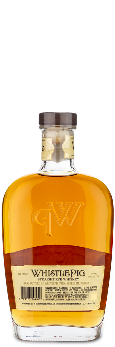 WhistlePig 10 Year Straight Rye Whiskey