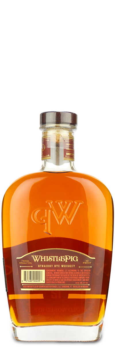WhistlePig 12 Year Straight Rye Whiskey