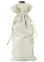 Rustic Linen Wine Gift Bag