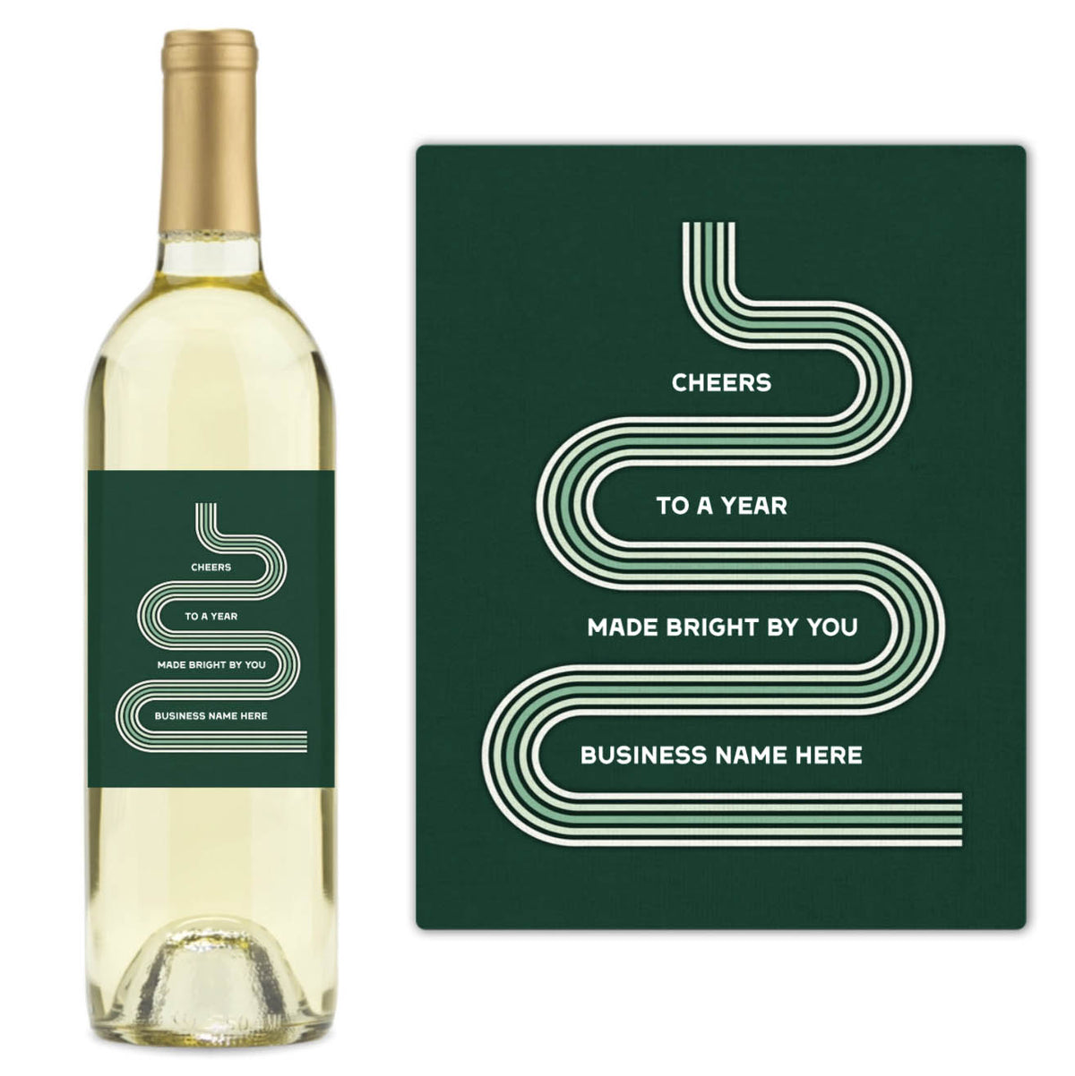 Made Bright By You - Custom Label Wine
